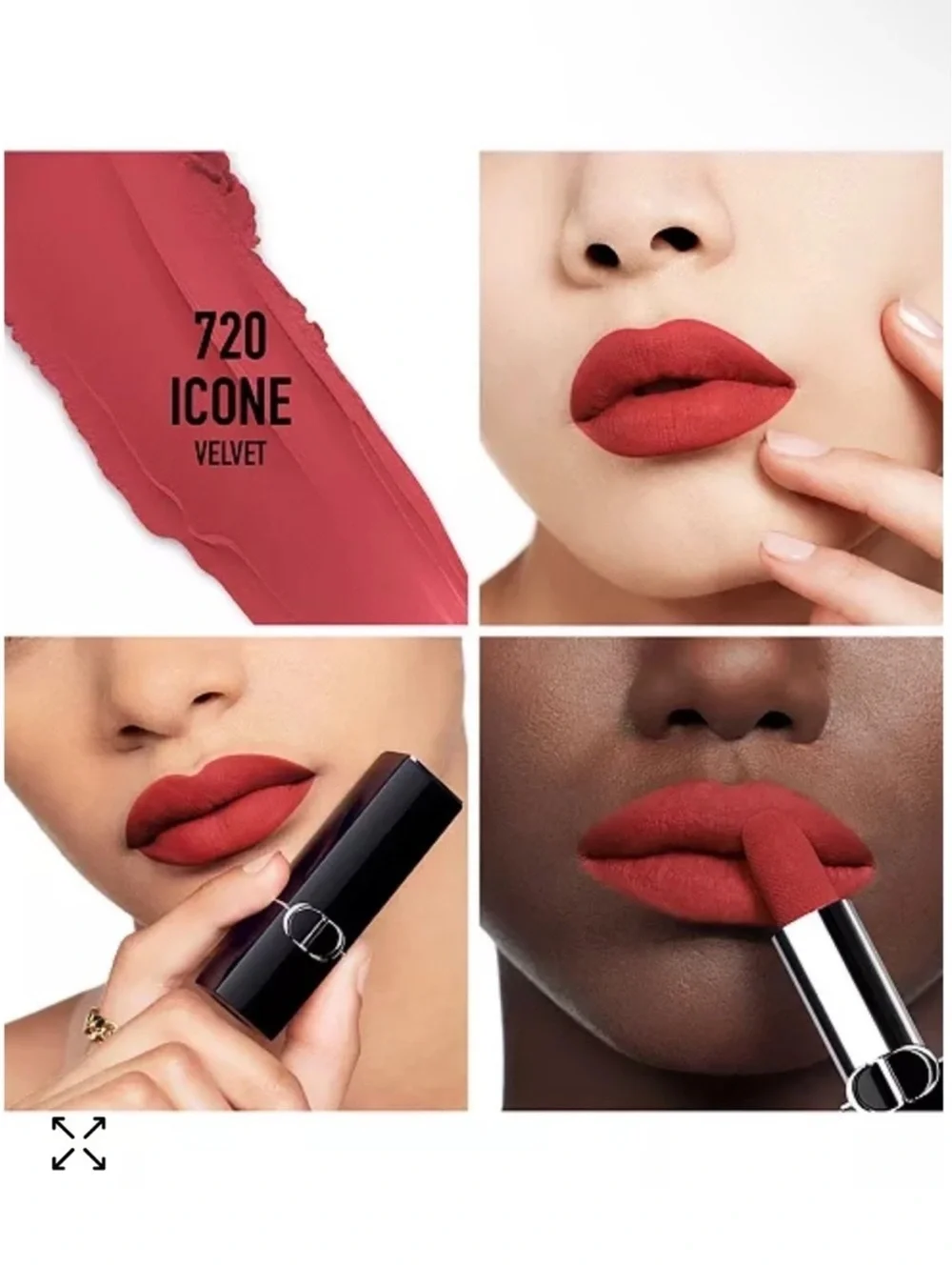 Dior Rouge Dior 720 Icone Velvet Refill Lipstick NEW
